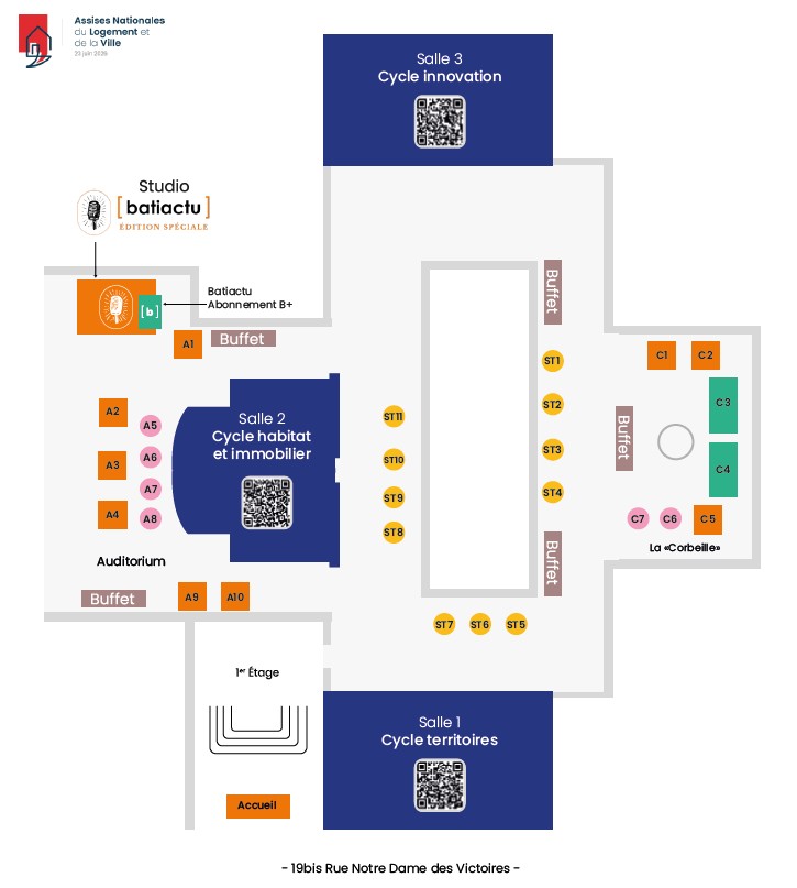 Plan des Assises
